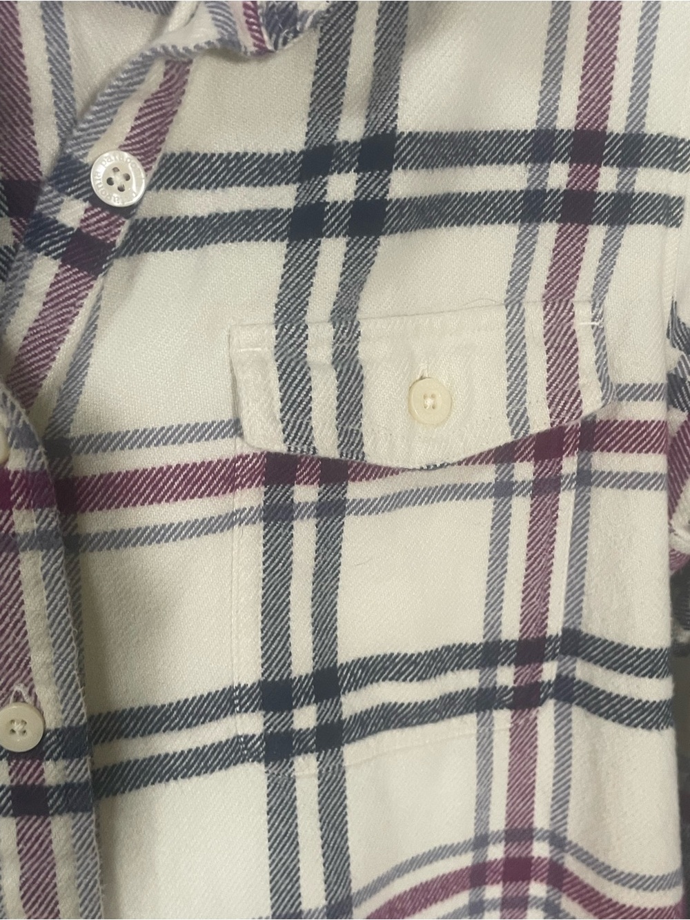 Patagonia Shirt Women’s 10 Organic Cotton Flannel Button Front Gorpcore Outdoor - Picture 5 of 11